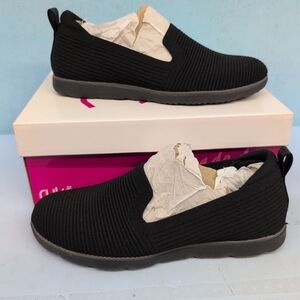 Ryka Effortless Slip On Women's Shoes Sneakers Size US 10W Black Knit J3106F1003